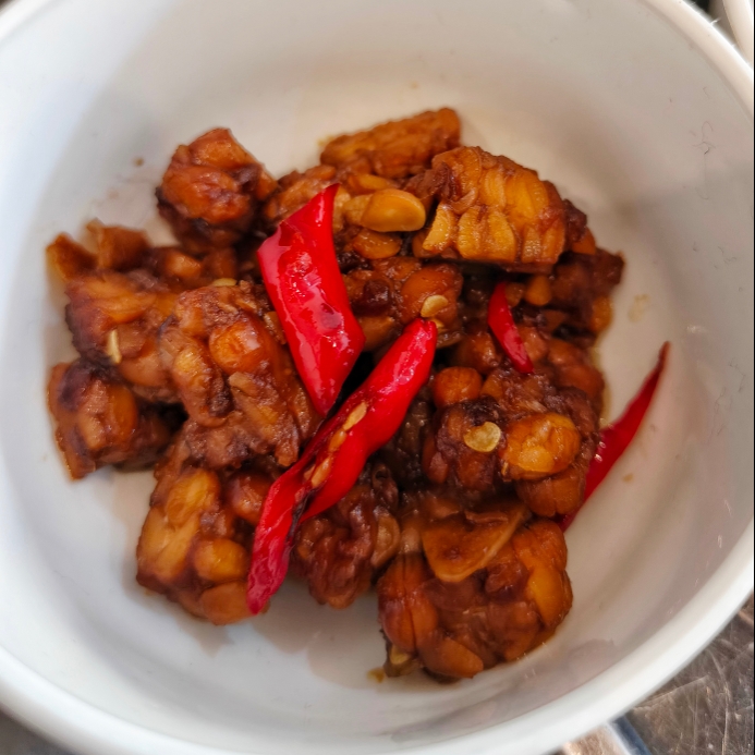 Oseng Tempe Cabe Merah